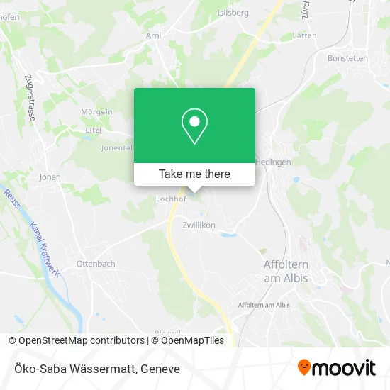 Öko-Saba Wässermatt map