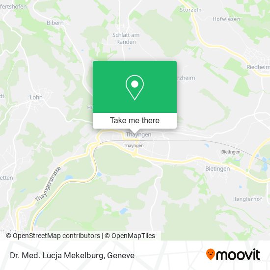 Dr. Med. Lucja Mekelburg map
