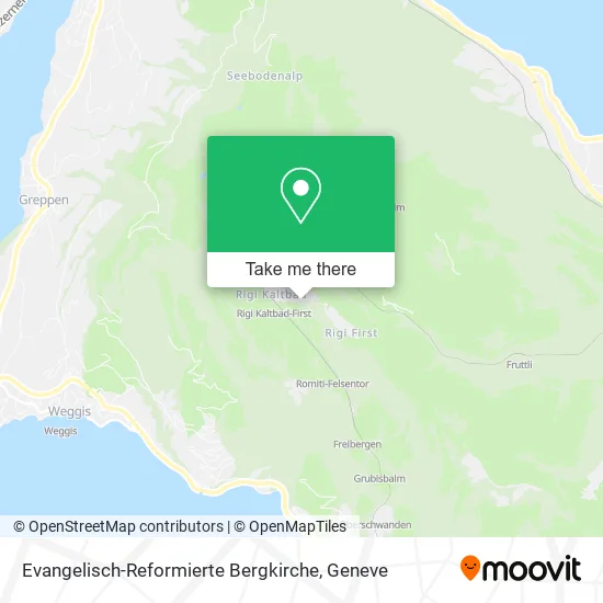 Evangelisch-Reformierte Bergkirche plan