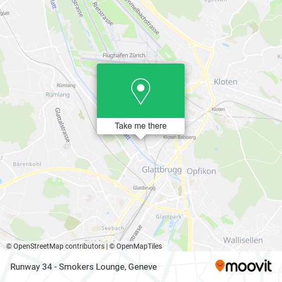 Runway 34 - Smokers Lounge map