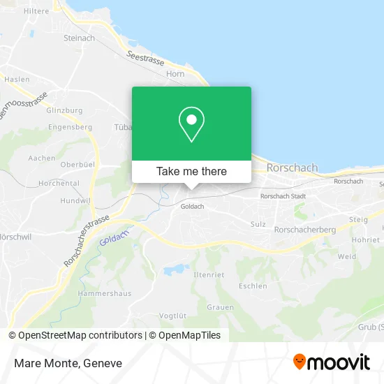 Mare Monte map