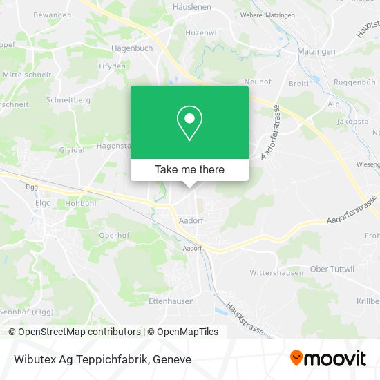 Wibutex Ag Teppichfabrik map
