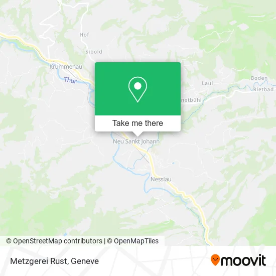 Metzgerei Rust map