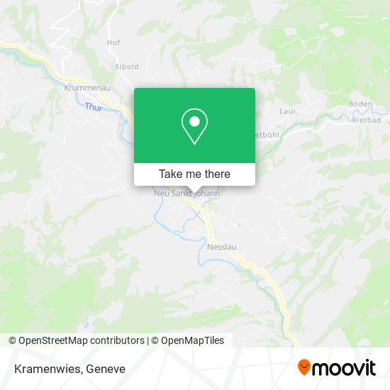 Kramenwies map