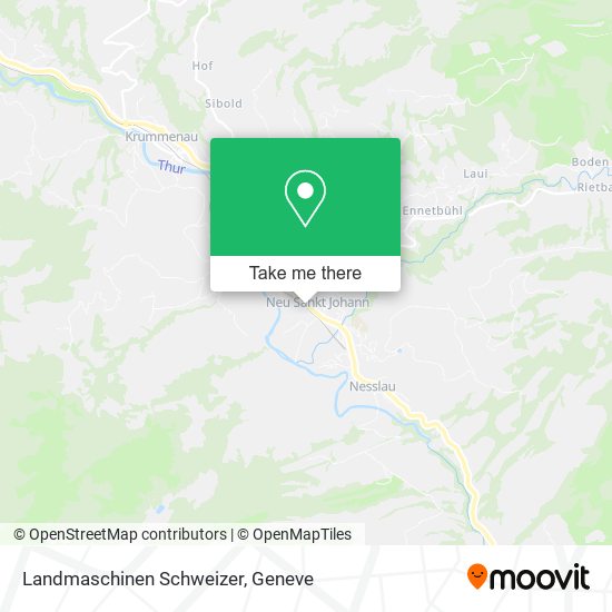 Landmaschinen Schweizer map