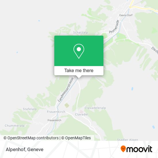 Alpenhof map
