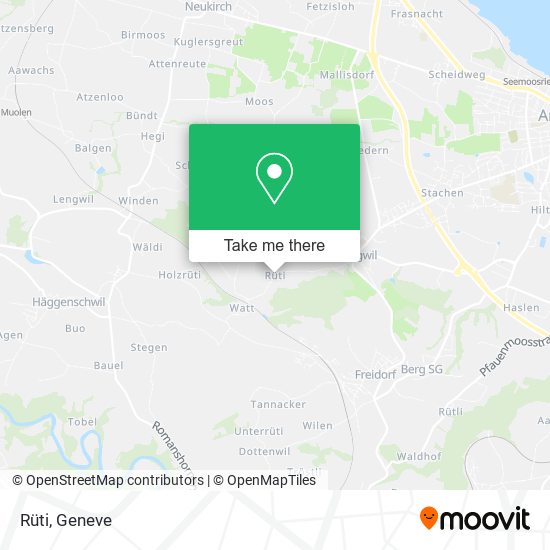 Rüti map