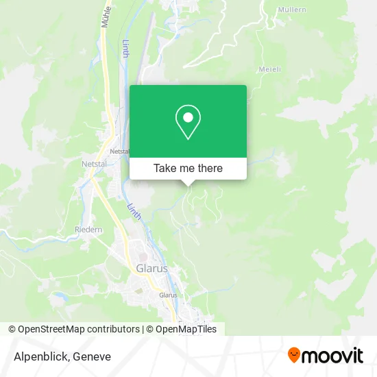 Alpenblick map