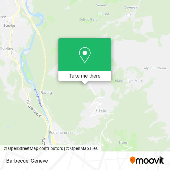 Barbecue map