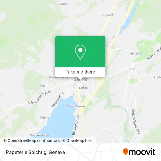 Papeterie Spichtig map