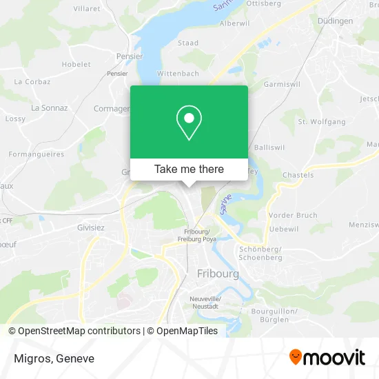 Migros map