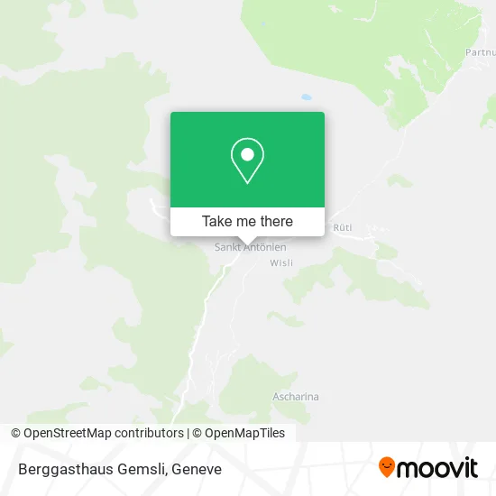 Berggasthaus Gemsli map
