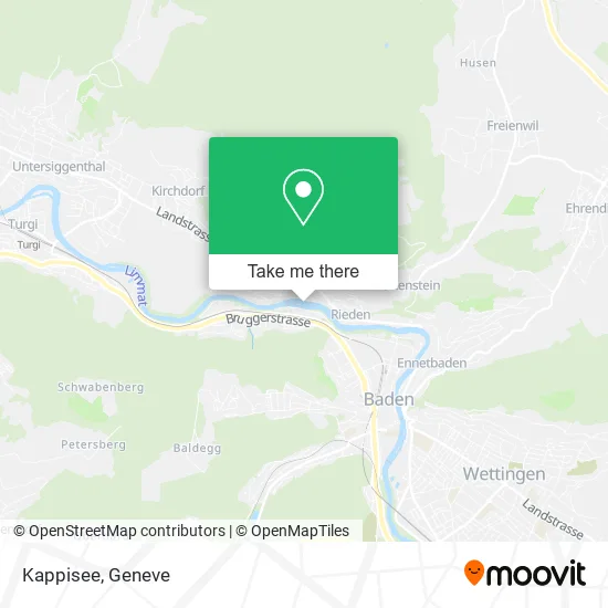 Kappisee map