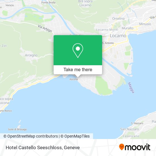 Hotel Castello Seeschloss map