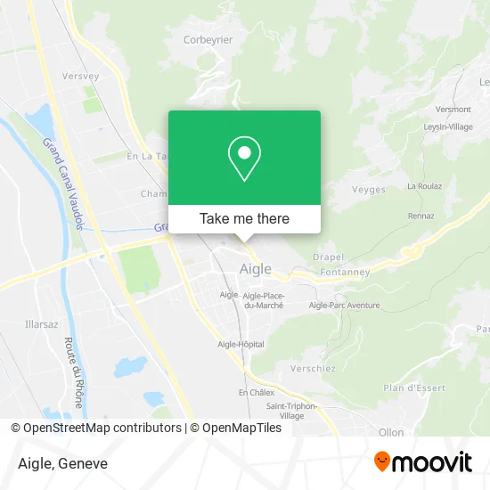 Aigle map