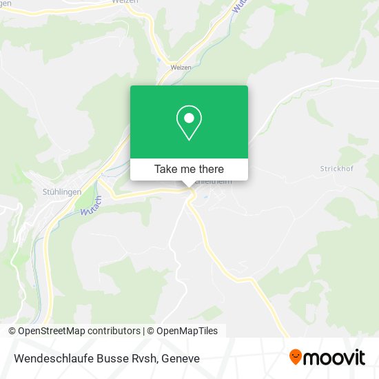 Wendeschlaufe Busse Rvsh map