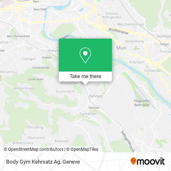 Body Gym Kehrsatz Ag map