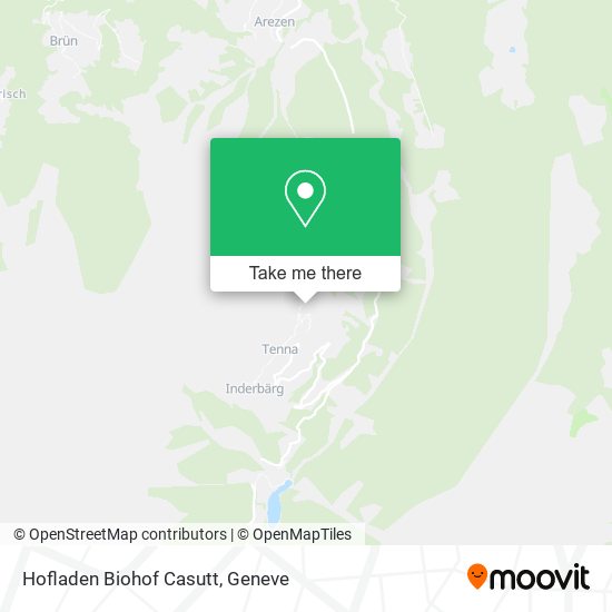 Hofladen Biohof Casutt map