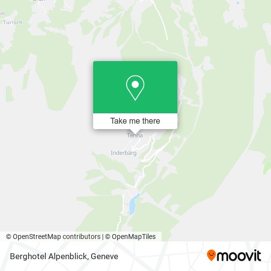 Berghotel Alpenblick map