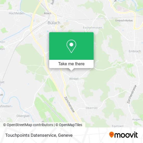 Touchpoints Datenservice plan