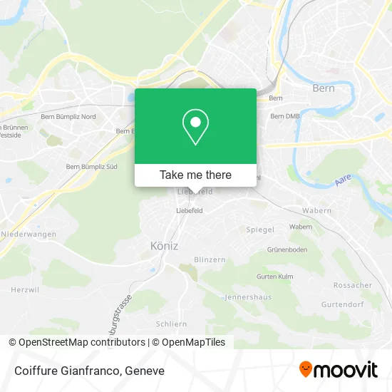 Coiffure Gianfranco map