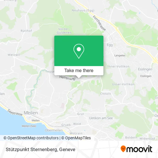 Stützpunkt Sternenberg map