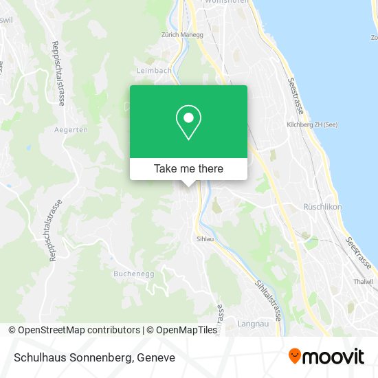 Schulhaus Sonnenberg map