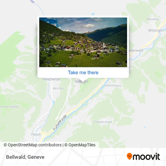 Bellwald map