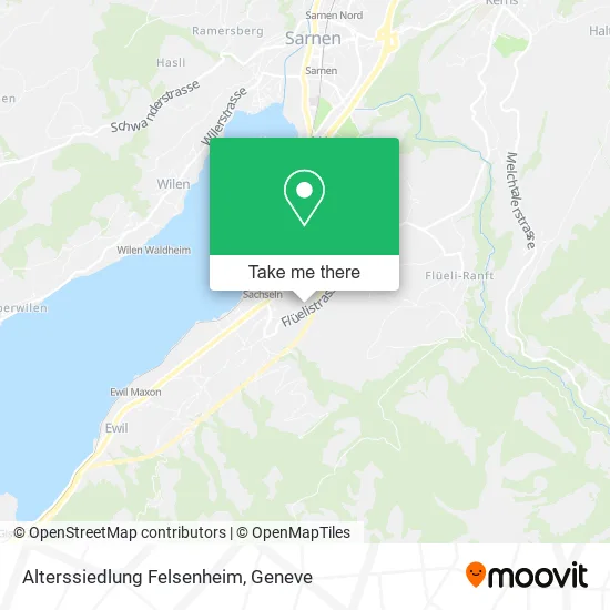 Alterssiedlung Felsenheim map