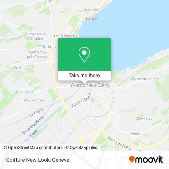 Coiffure New-Look map