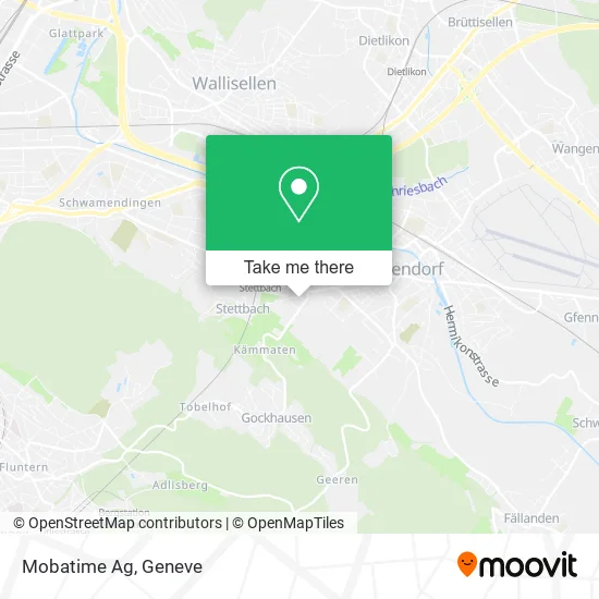 Mobatime Ag map