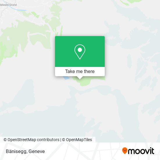 Bänisegg map