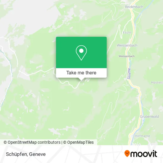Schüpfen map