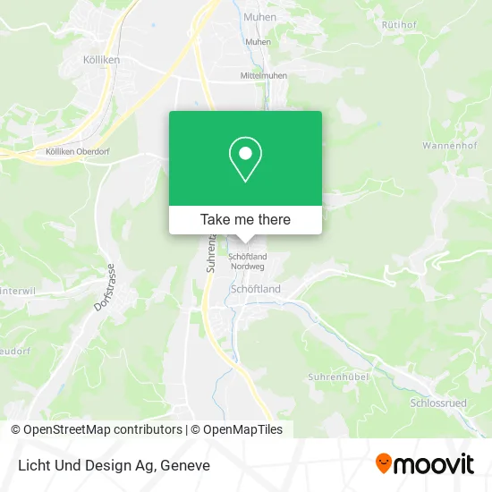 Licht Und Design Ag map