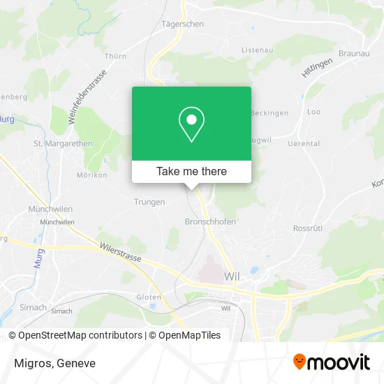 Migros map
