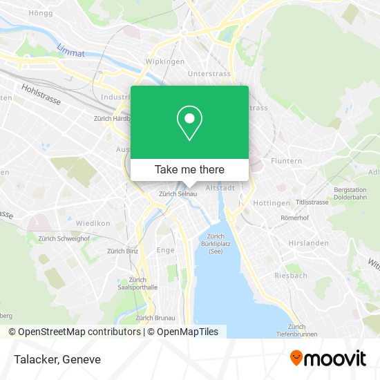 Talacker map