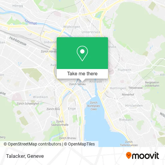 Talacker map