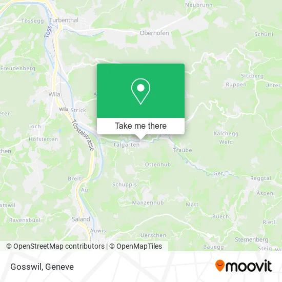 Gosswil map