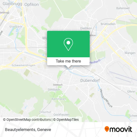 Beautyelements map