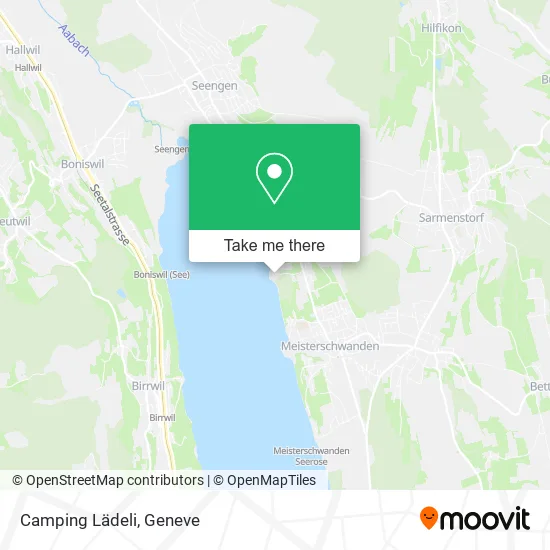 Camping Lädeli map