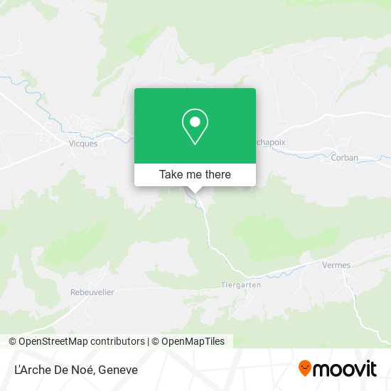 L'Arche De Noé map