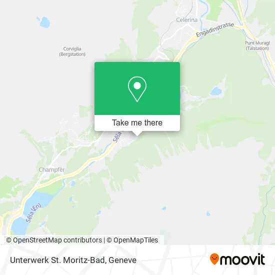 Unterwerk St. Moritz-Bad map