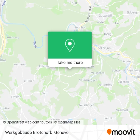 Werkgebäude Brotchorb map