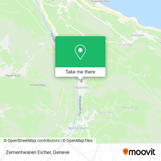 Zementwaren Eicher map