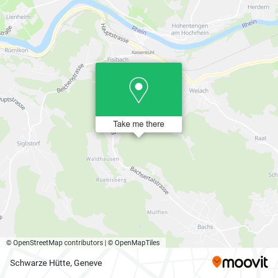 Schwarze Hütte plan