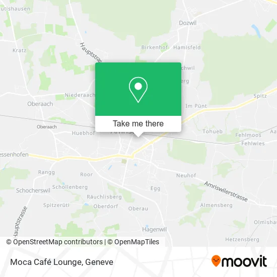 Moca Café Lounge map