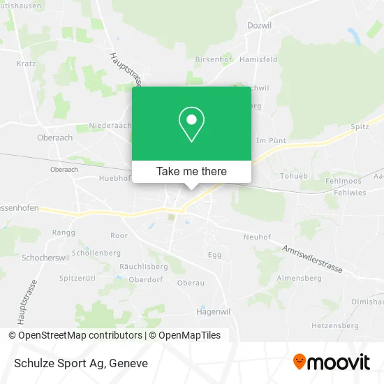 Schulze Sport Ag map