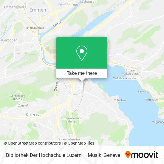 Bibliothek Der Hochschule Luzern — Musik map