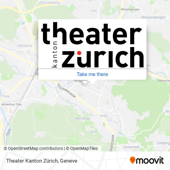 Theater Kanton Zürich plan