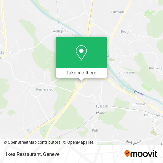 Ikea Restaurant map